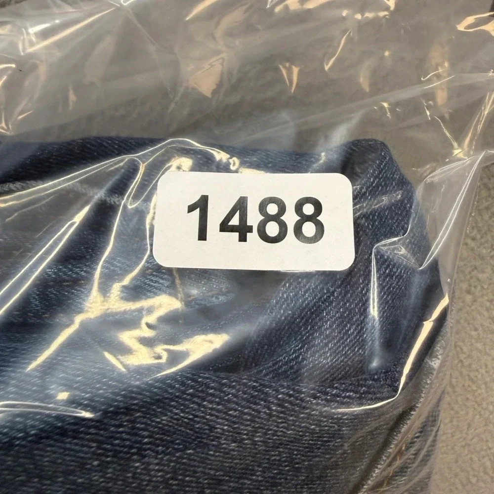 Hollister Slim Straight Epic Flex Jeans 32x34 (FIT 32x33) Dark Wash Blue Denim